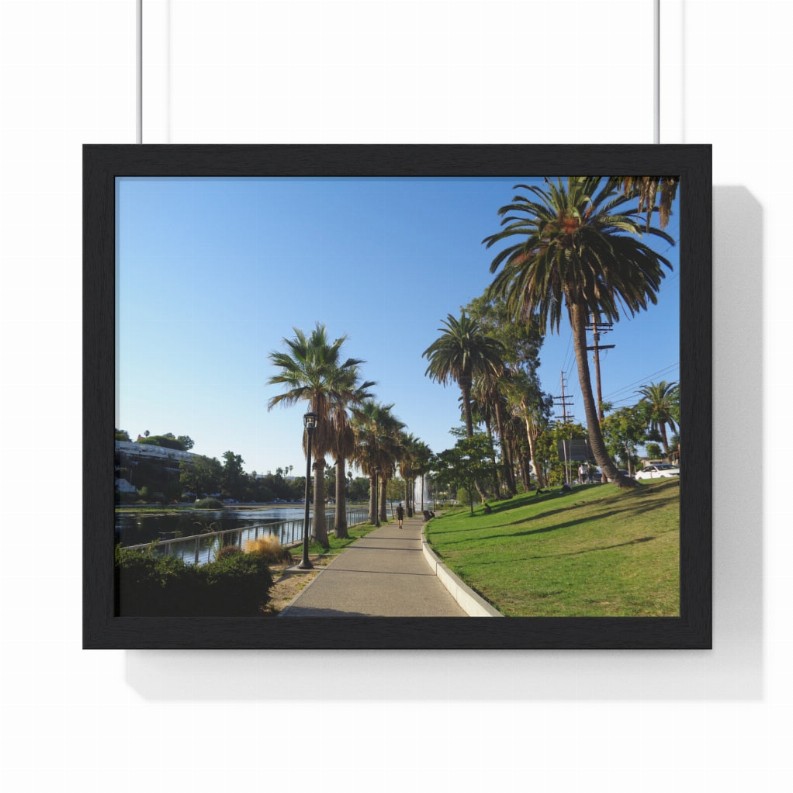 Echo Park Premium Framed Horizontal Poster - 14" x 11" Black