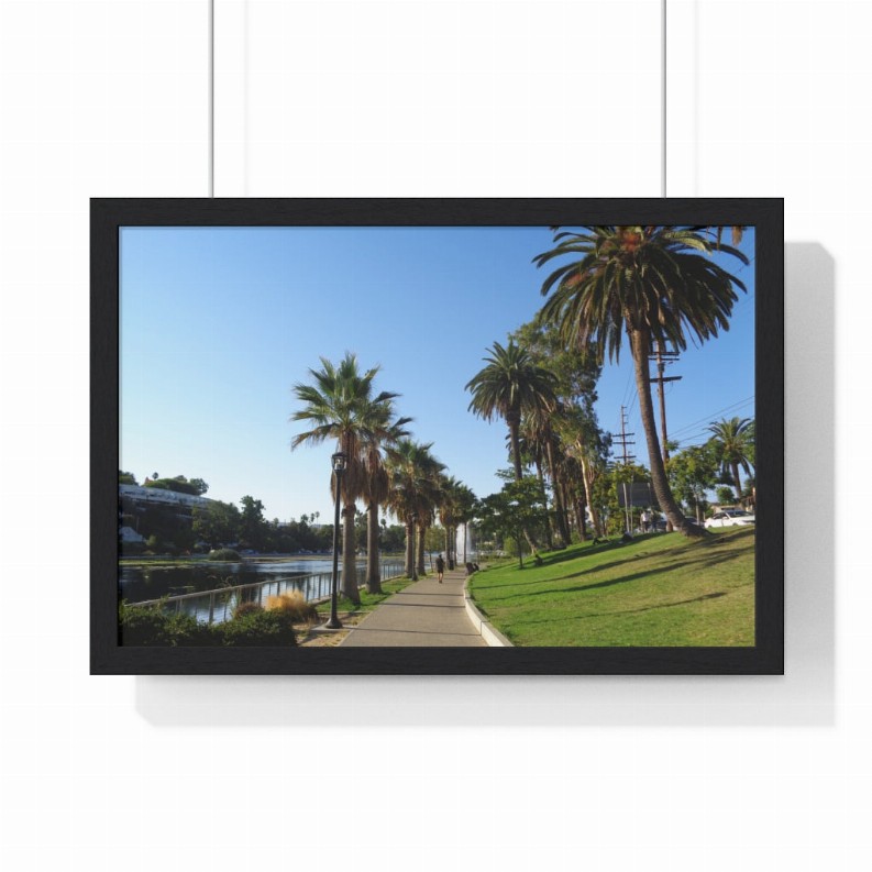 Echo Park Premium Framed Horizontal Poster - 18" x 12" Black