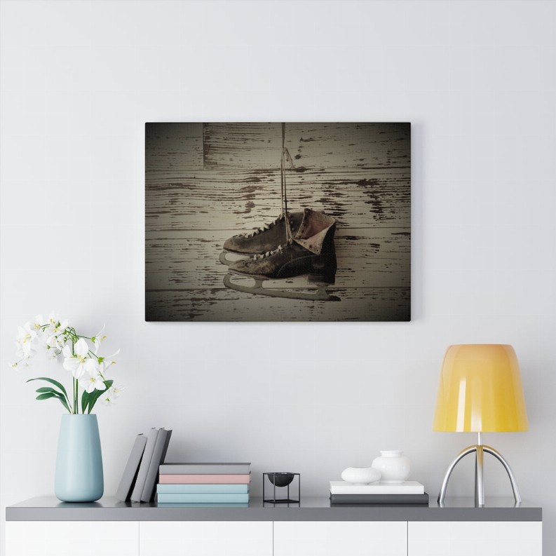 Vintage Skate Canvas Wall Art