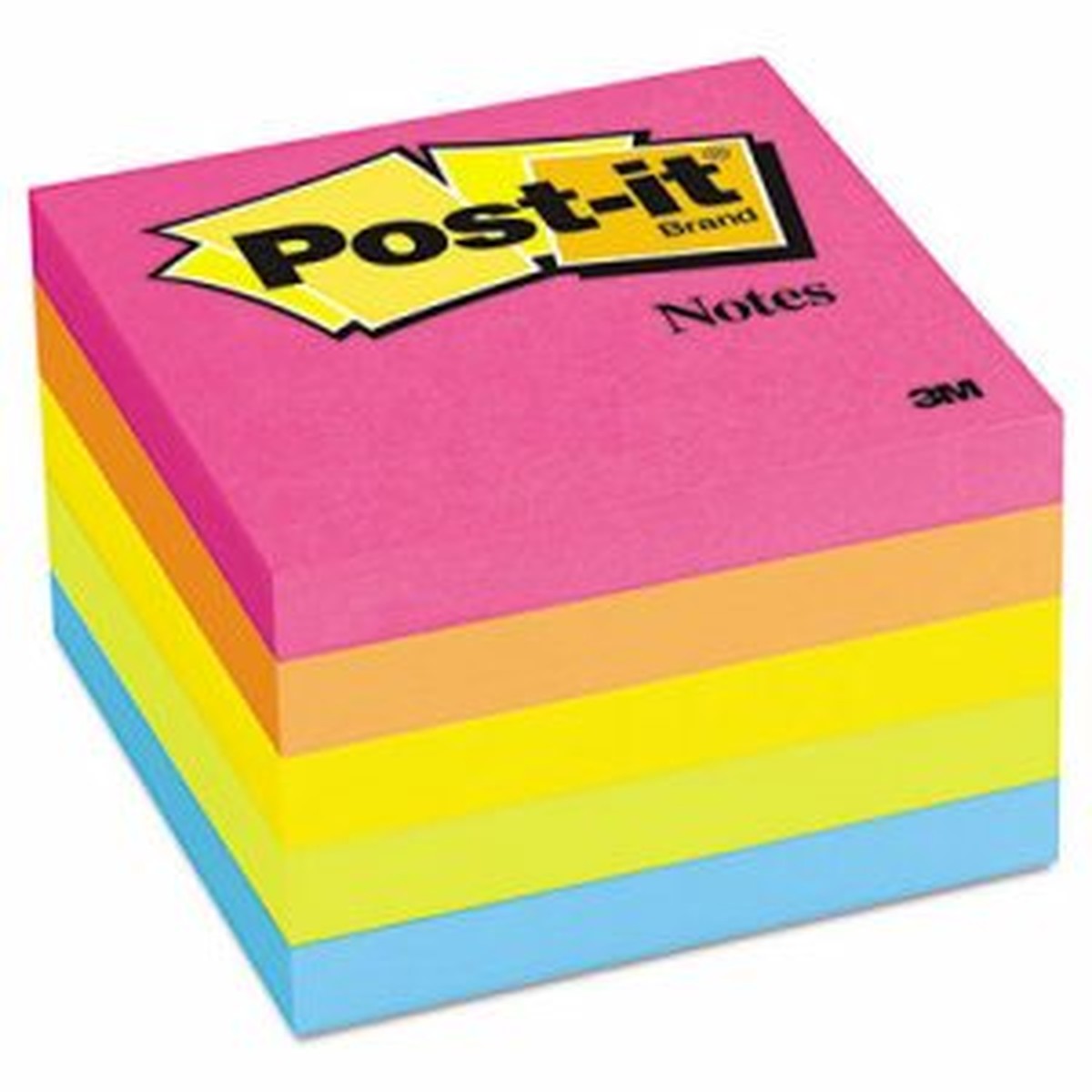 Original Pads in Cape Town Colors, 3 x 3, 100-Sheet, 5/Pack