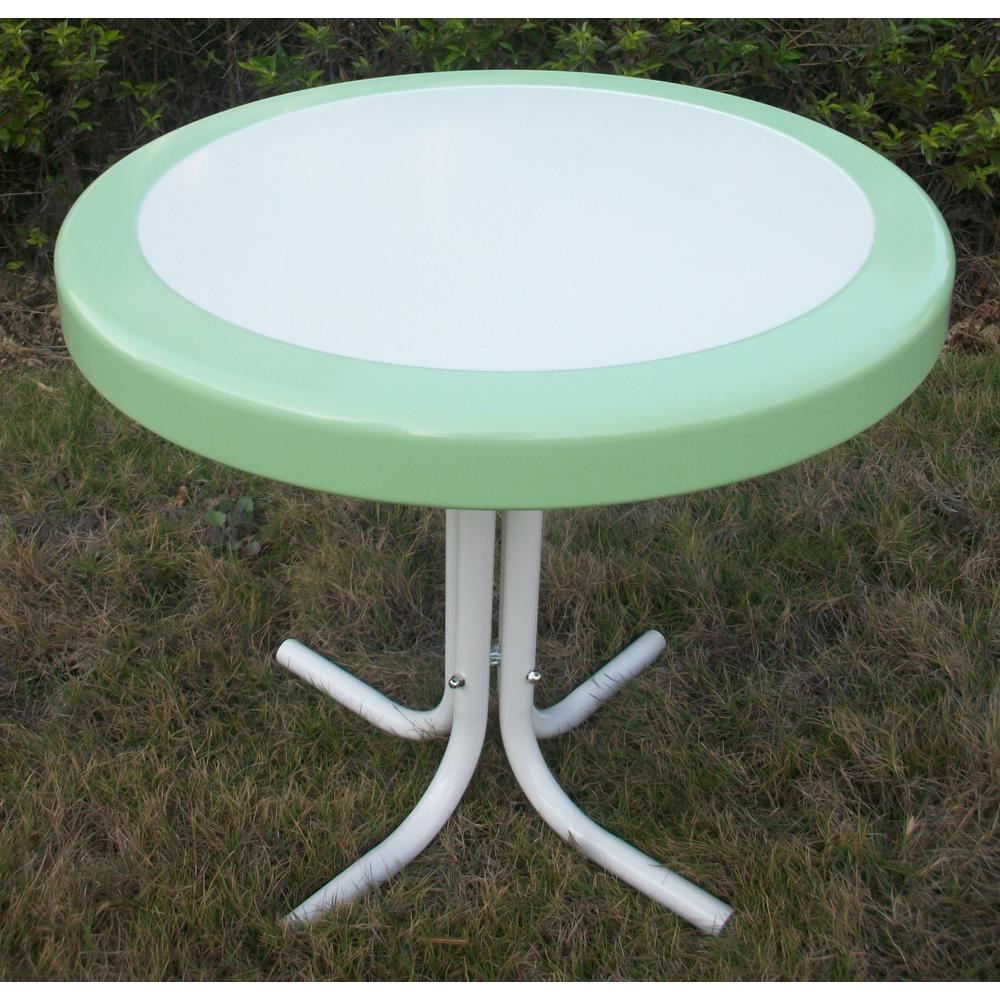 Metal Retro Round Table