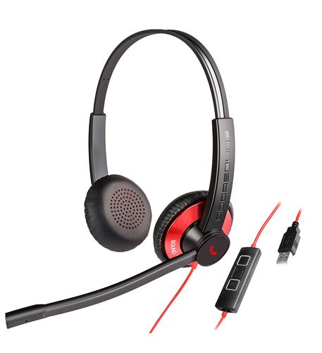 Dual-mic Noise Canceling Binaural UC Hea