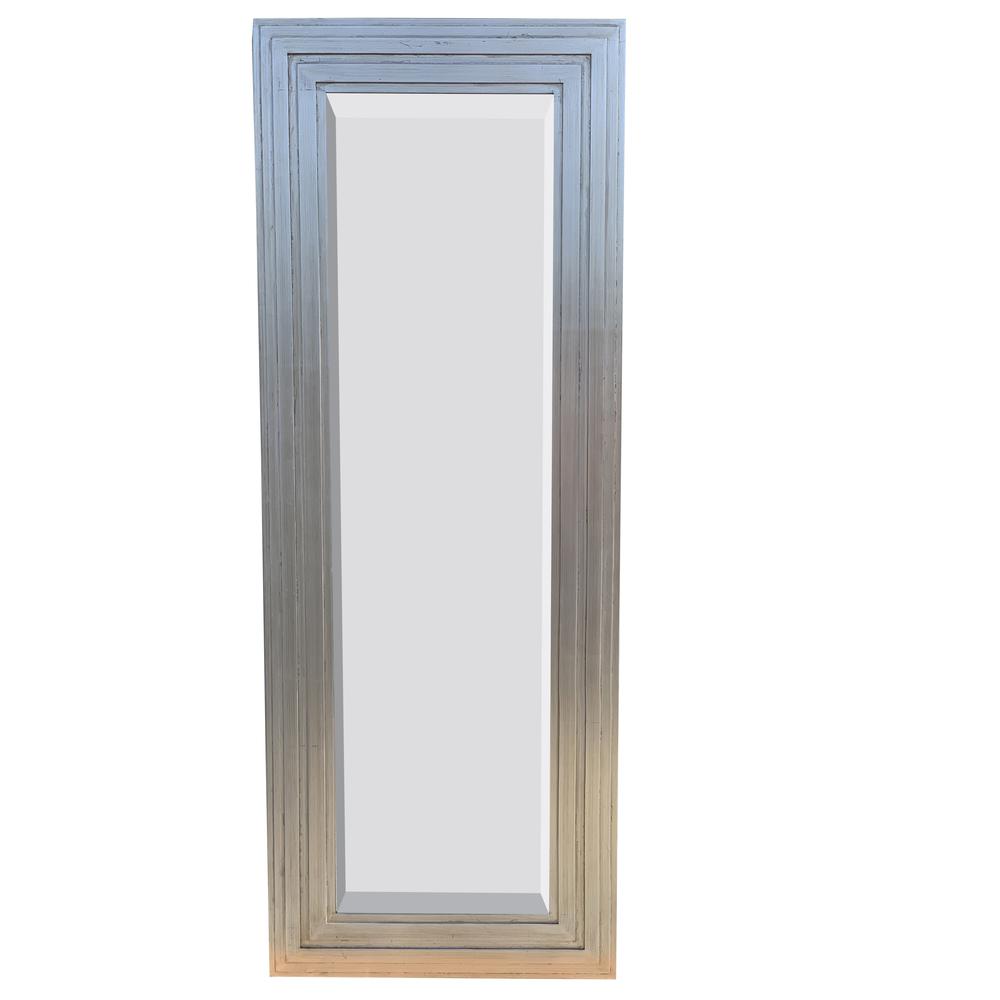 Cheval Mirror Silver