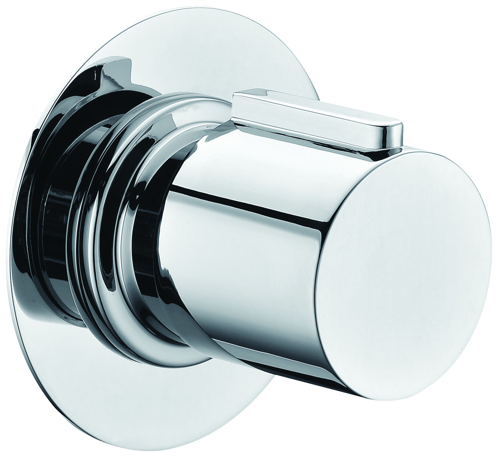 ALFI brand AB9101-PC Polished Chrome Modern Round 3 Way Shower Diverter