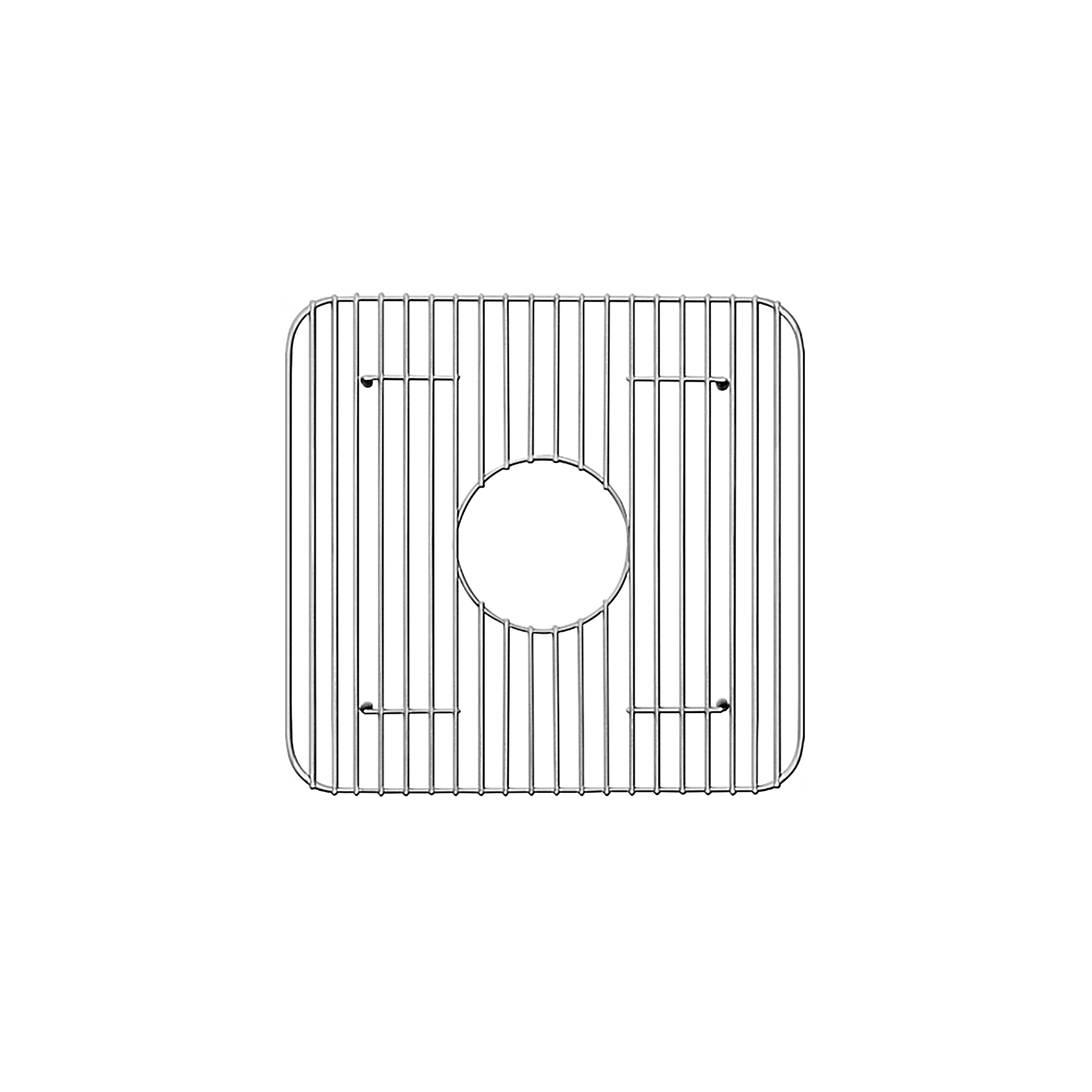 Stainless Steel Small Sink Grid for use with Fireclay Sink Model WHQDB5542