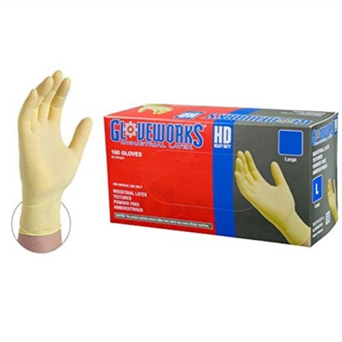 Medium Heavy Duty Latex Glove