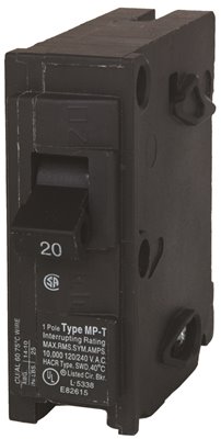 Siemens Circuit Breaker Type Qp. 1-Pole 20A