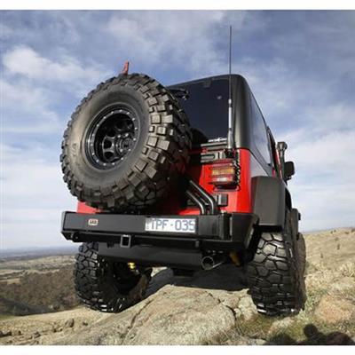 97-06 JEEP WRANGLER TJ REAR BUMPER TIRE CARRIER