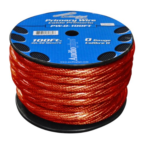 Audiopipe 14 Gauge 500Ft Primary Wire Red