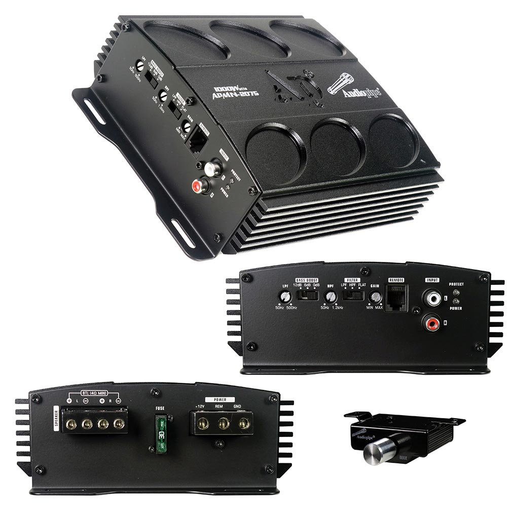 Audiopipe 1000 Watts  Mini Amplifier