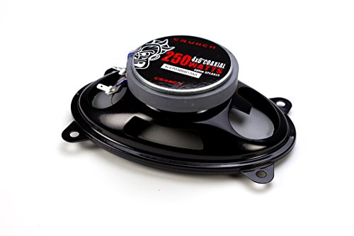 Crunch 4x6" Coaxial Speaker 250w Max