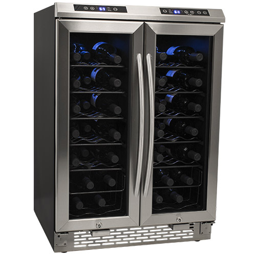 Wine Chiller  And Beverage Cooler Holds 19