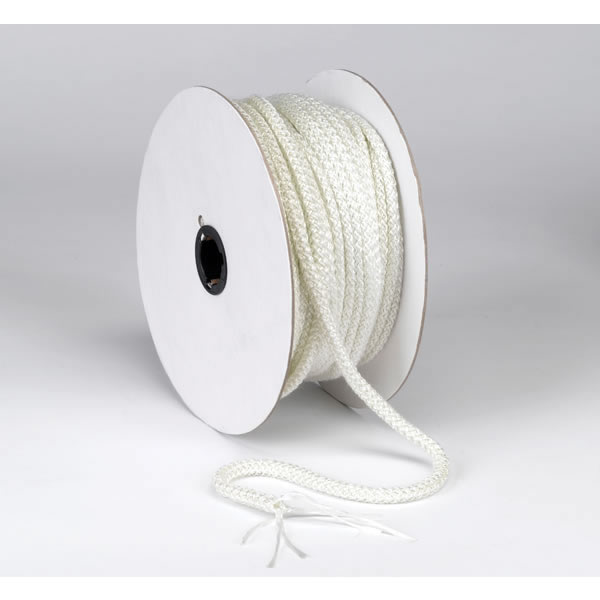 1" X 25' HomeSaver White Rope Gasket - 1726