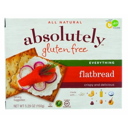 Absolutely Gluten Free Flatbrd Everything (12x5.29OZ )