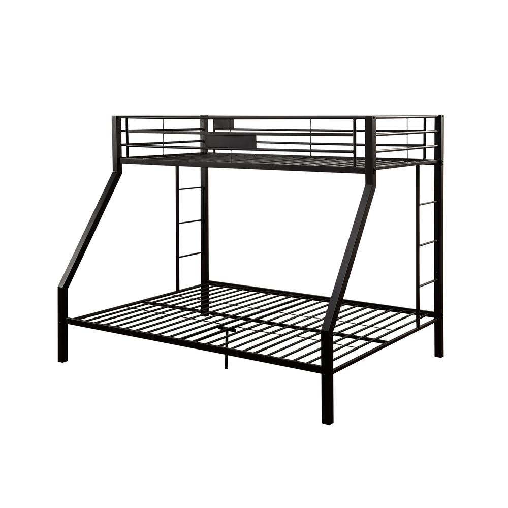 Limbra Full XL/Queen Bunk Bed, Sandy Black (1Set/2Ctn)