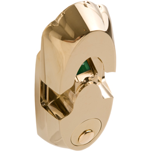 NextBolt - NX4 Secure-Mount Biometric Deadbolt Lock - Polished Brass