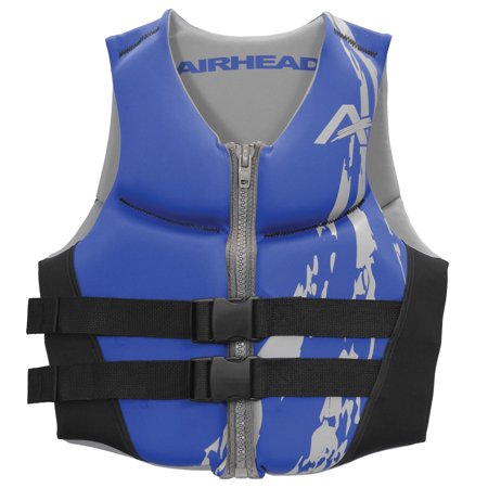 Airhead Swoosh Kwik-Dry Neolite Flex Vest,Blue,3Xl