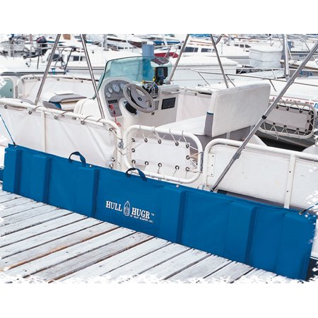 Hull Hugr Folding Boat Fender,Medium,7.5Ft X 22In X 20In-Blue