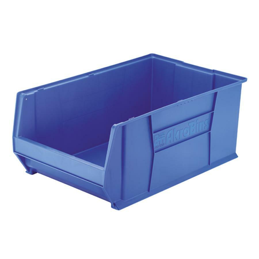 Akro-Mils Super-Size AkroBin - External Dimensions: 18.4" Width x 29.3" Depth x 12" Height - 300 lb - Heavy Duty - Stackable - P