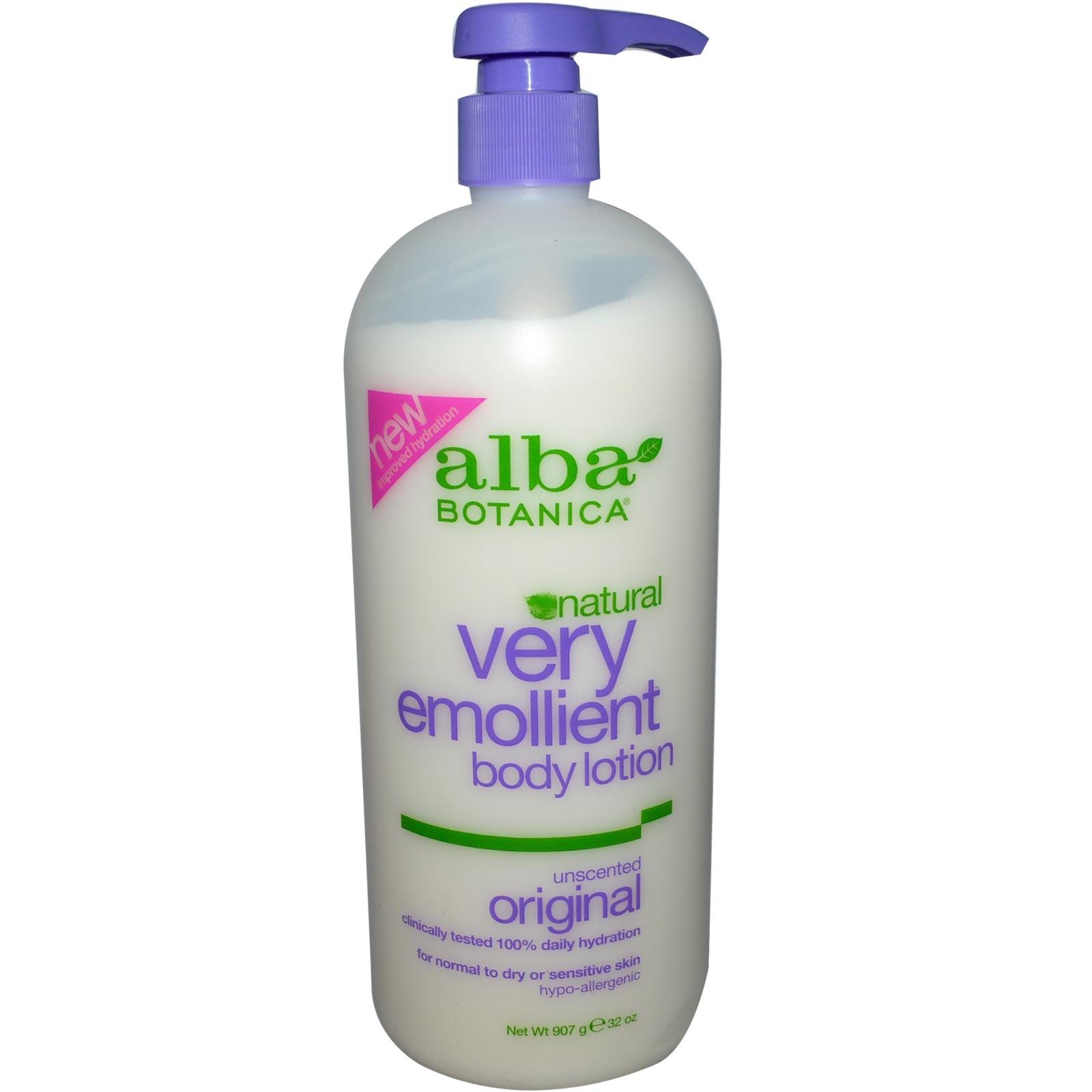 Alba Botanica Very Emollient Unscented Body Lotion (1x32 Oz)