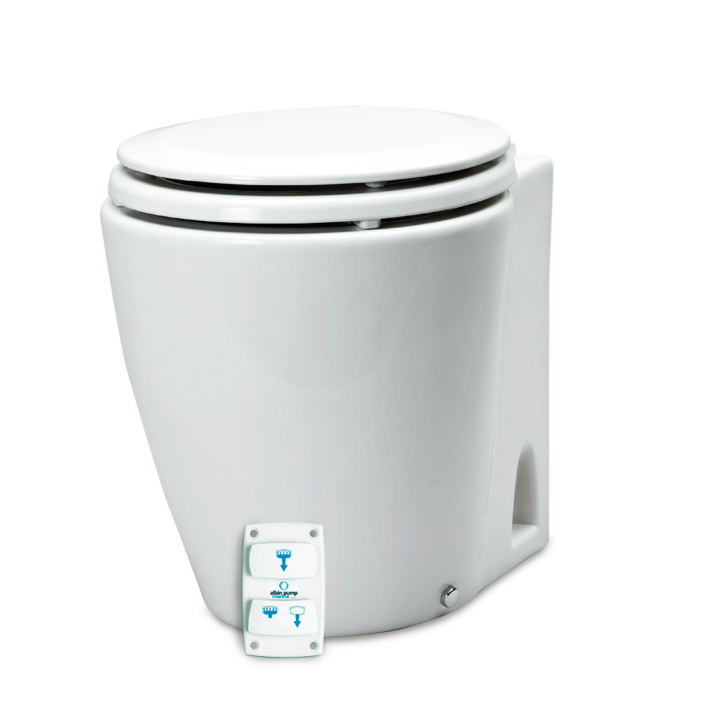 DESIGN MARINE TOILET ELECTRIC SILENT 12V