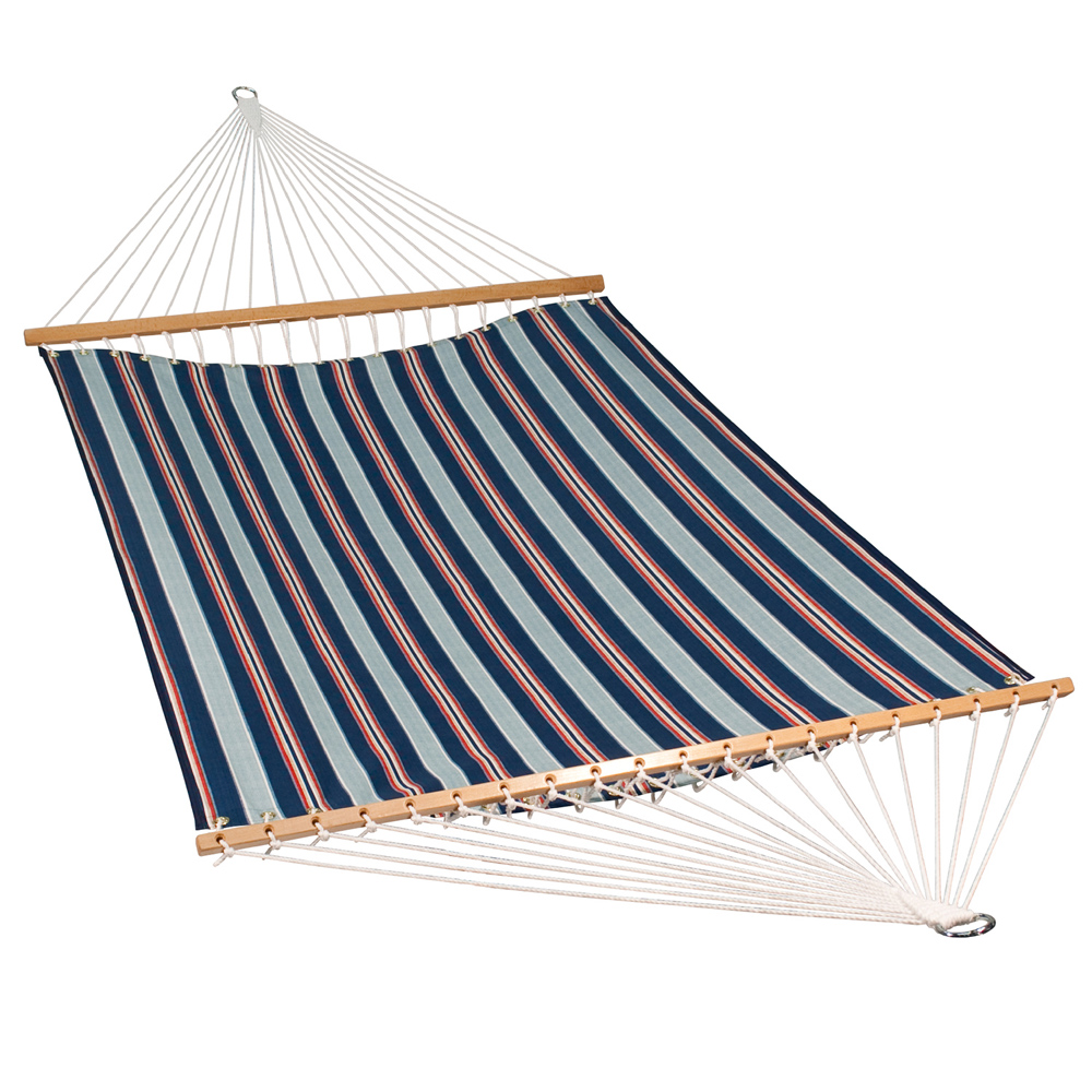 13 Foot Polyester Fabric Hammock - Kingston Stripe