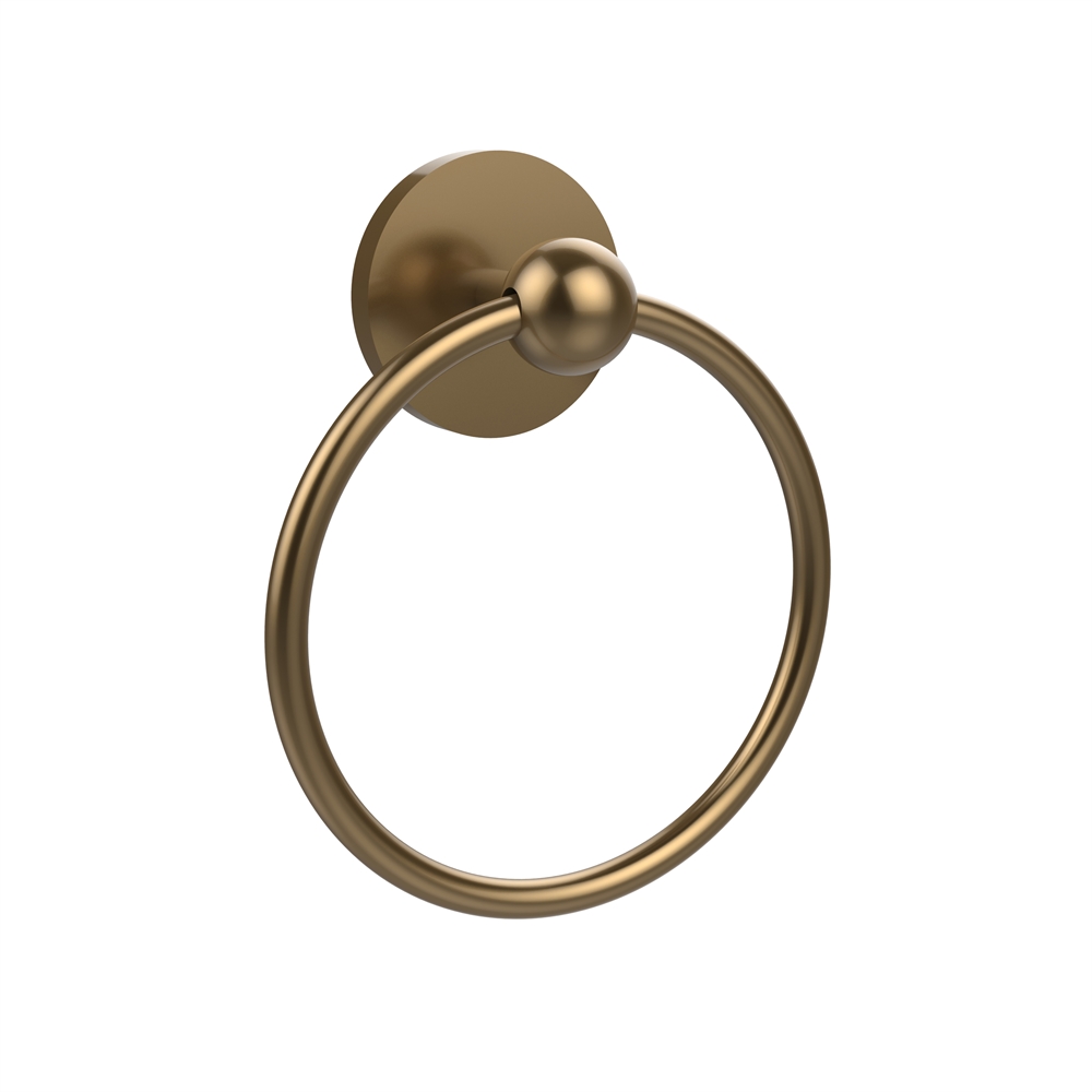 1016-BBR Skyline Collection Towel Ring, Brushed Bronze