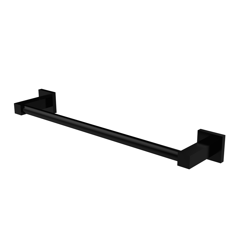 MT-41-24-BKM Montero Collection Contemporary 24 Inch Towel Bar, Matte Black