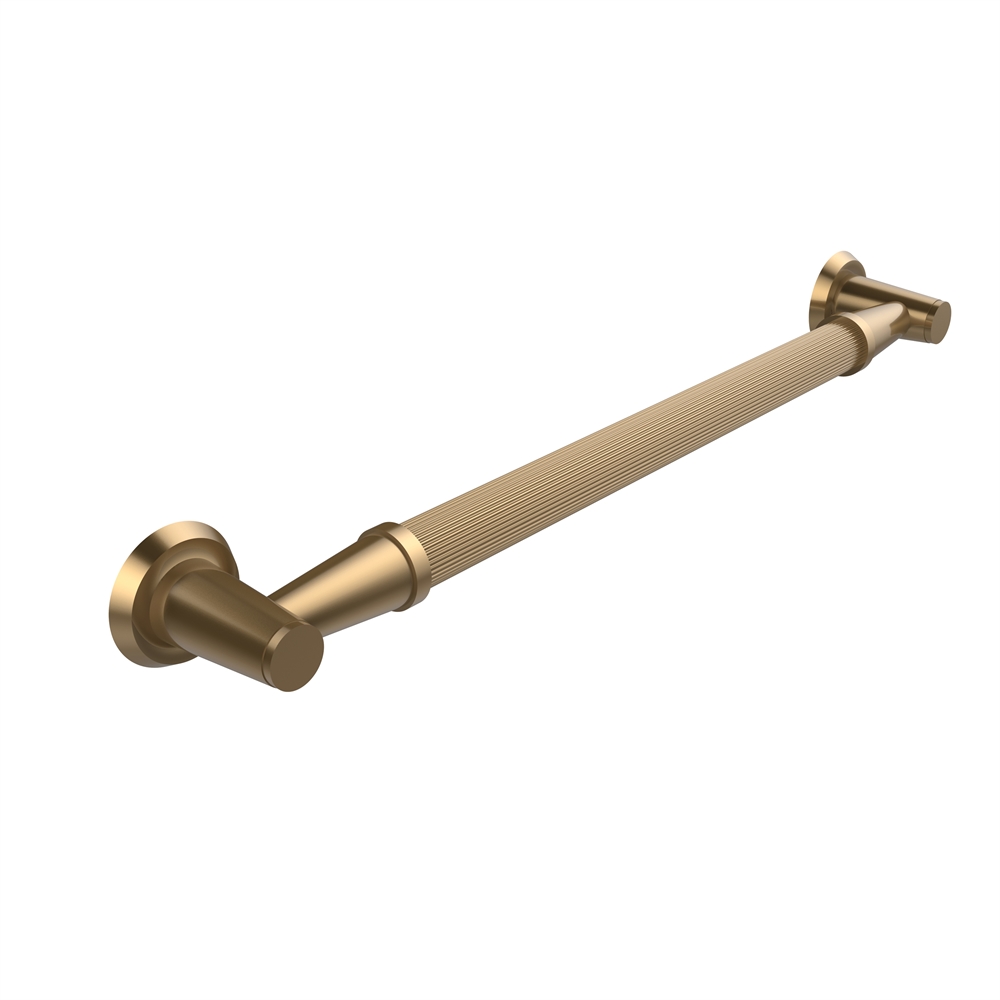 MD-GRR-24-BBR 24 Inch Reeded Grab Bar, Brushed Bronze