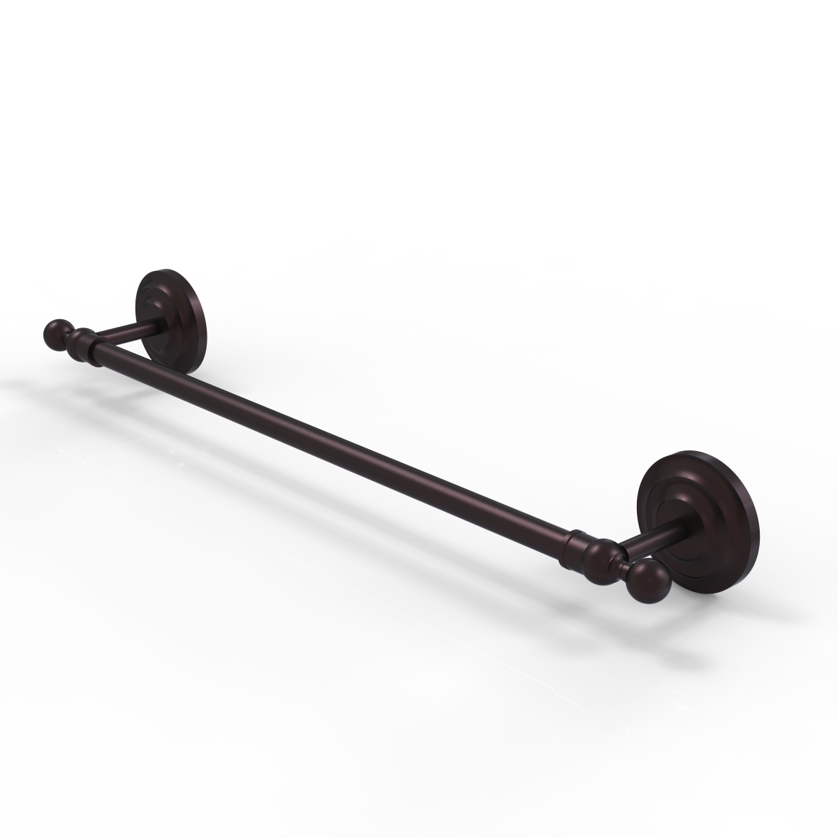 QN-41/18-ABZ Que New Collection 18 Inch Towel Bar, Antique Bronze