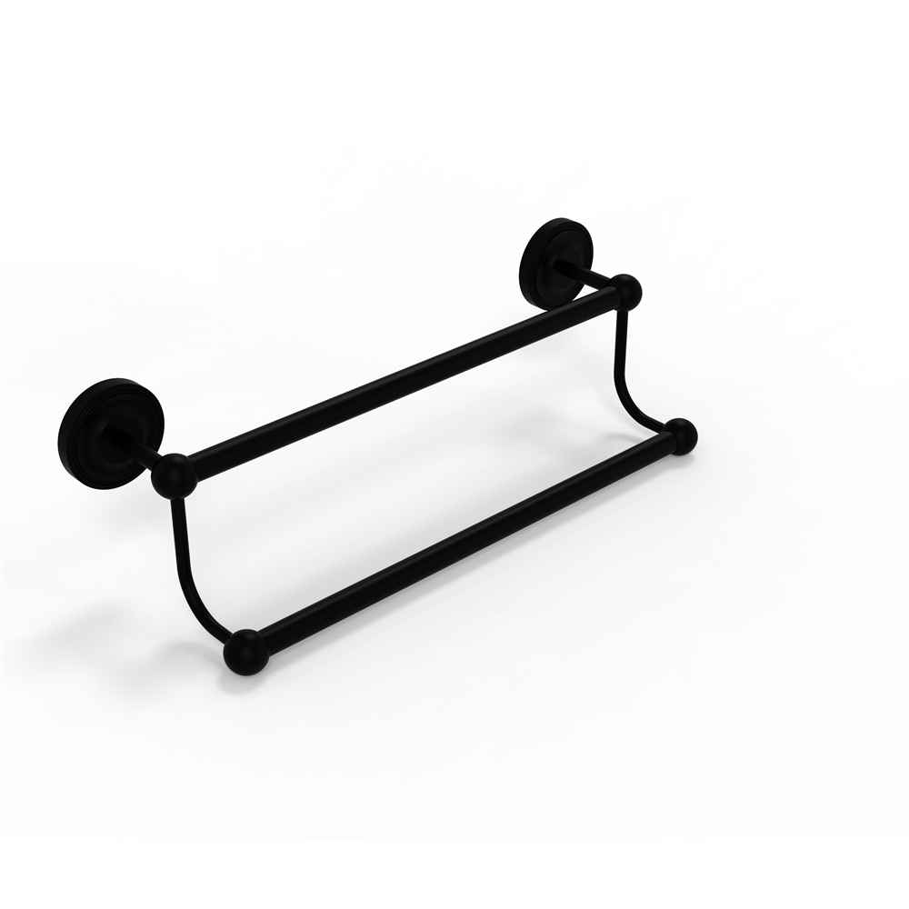 PR-72/24-BKM Prestige Regal Collection 24 Inch Double Towel Bar, Matte Black