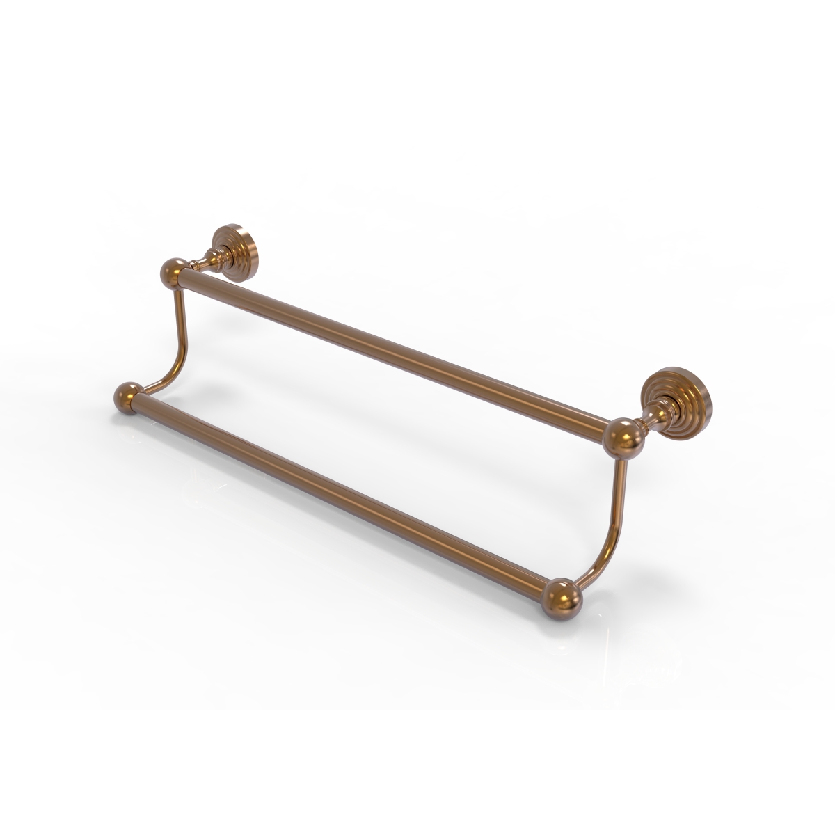 WP-72/24-BBR Waverly Place Collection 24 Inch Double Towel Bar, Brushed Bronze