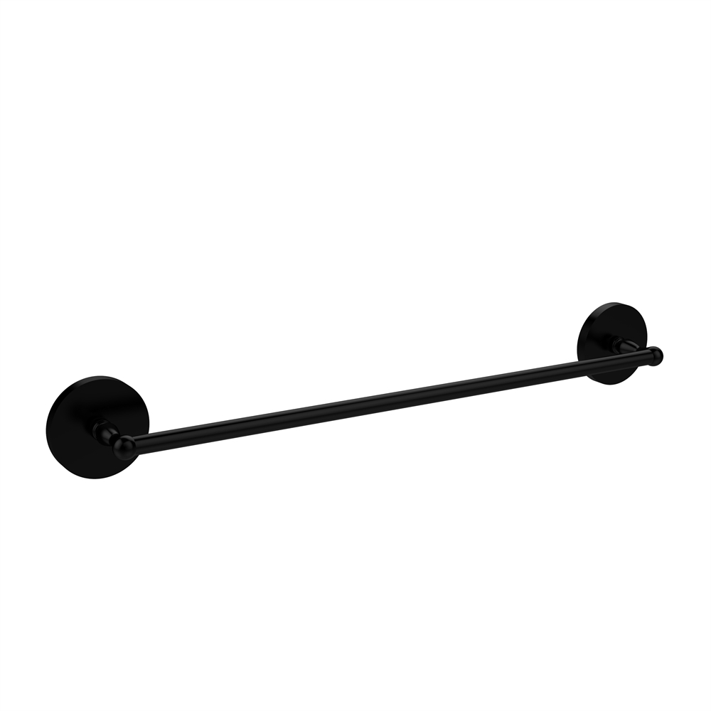 1031/24-BKM Skyline Collection 24 Inch Towel Bar, Matte Black