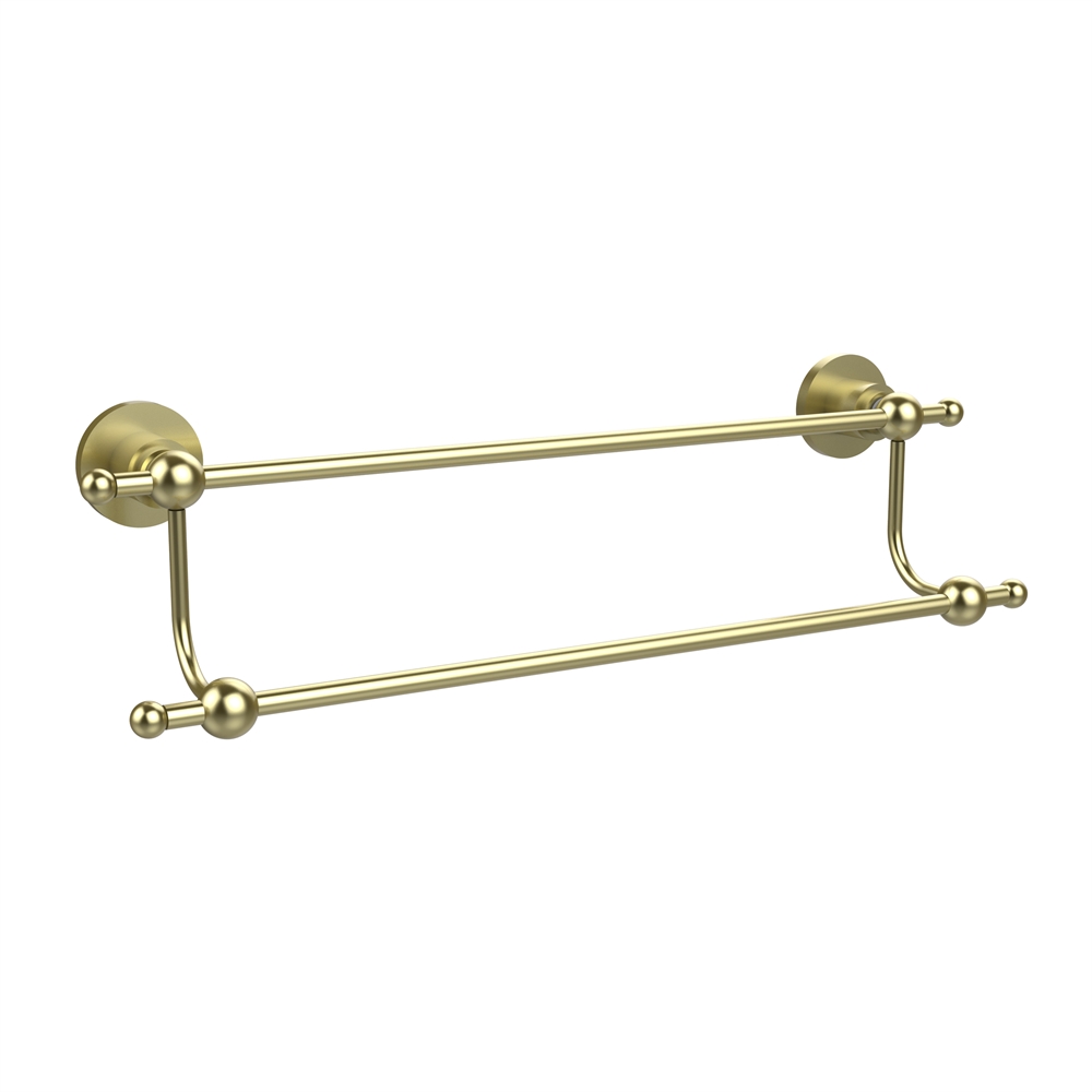 AP-72/24-SBR Astor Place Collection 24 Inch Double Towel Bar, Satin Brass