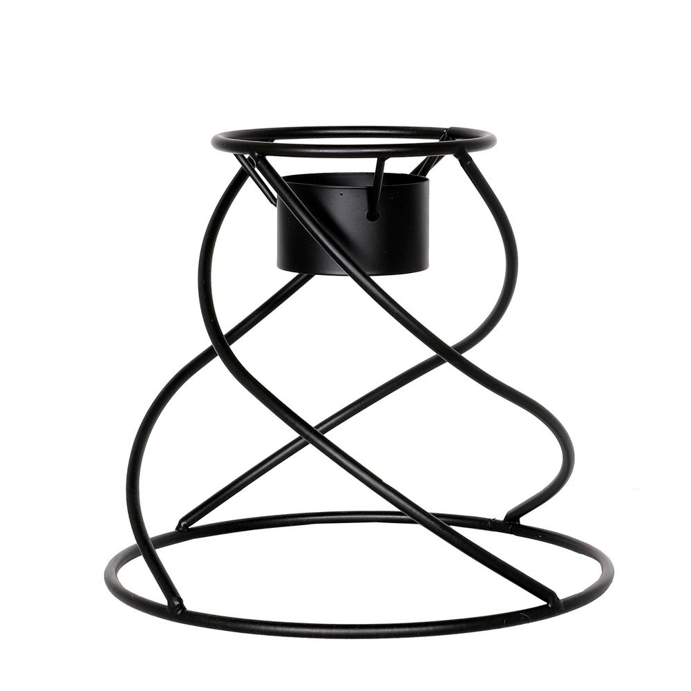 Spiraling Gazing Globe metal Stand