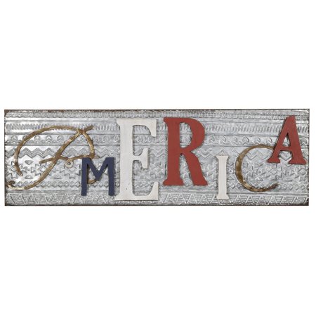 Wood and Metal America Wall DTcor