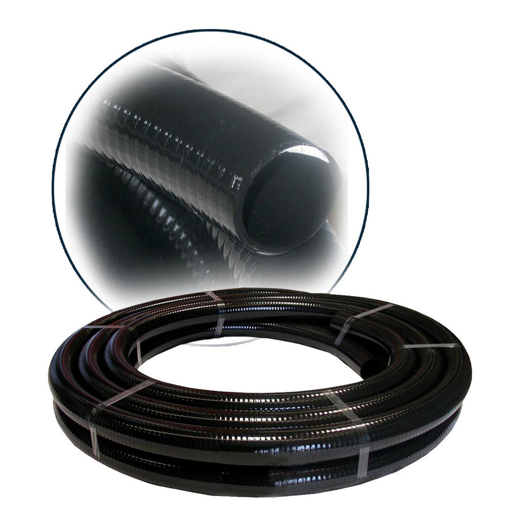 1" PVC Hose - Black x 25 FT