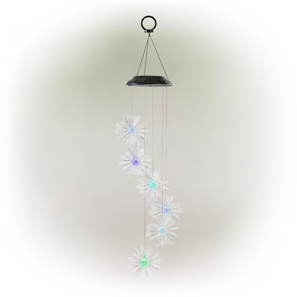 Solar Flower Wind Chime