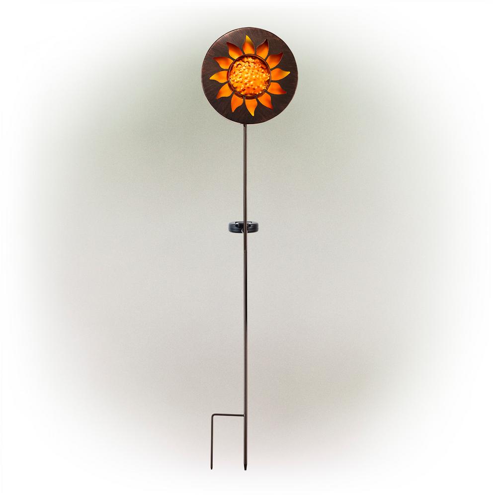 Solar Sun Garden Stake with LED Lights -TM