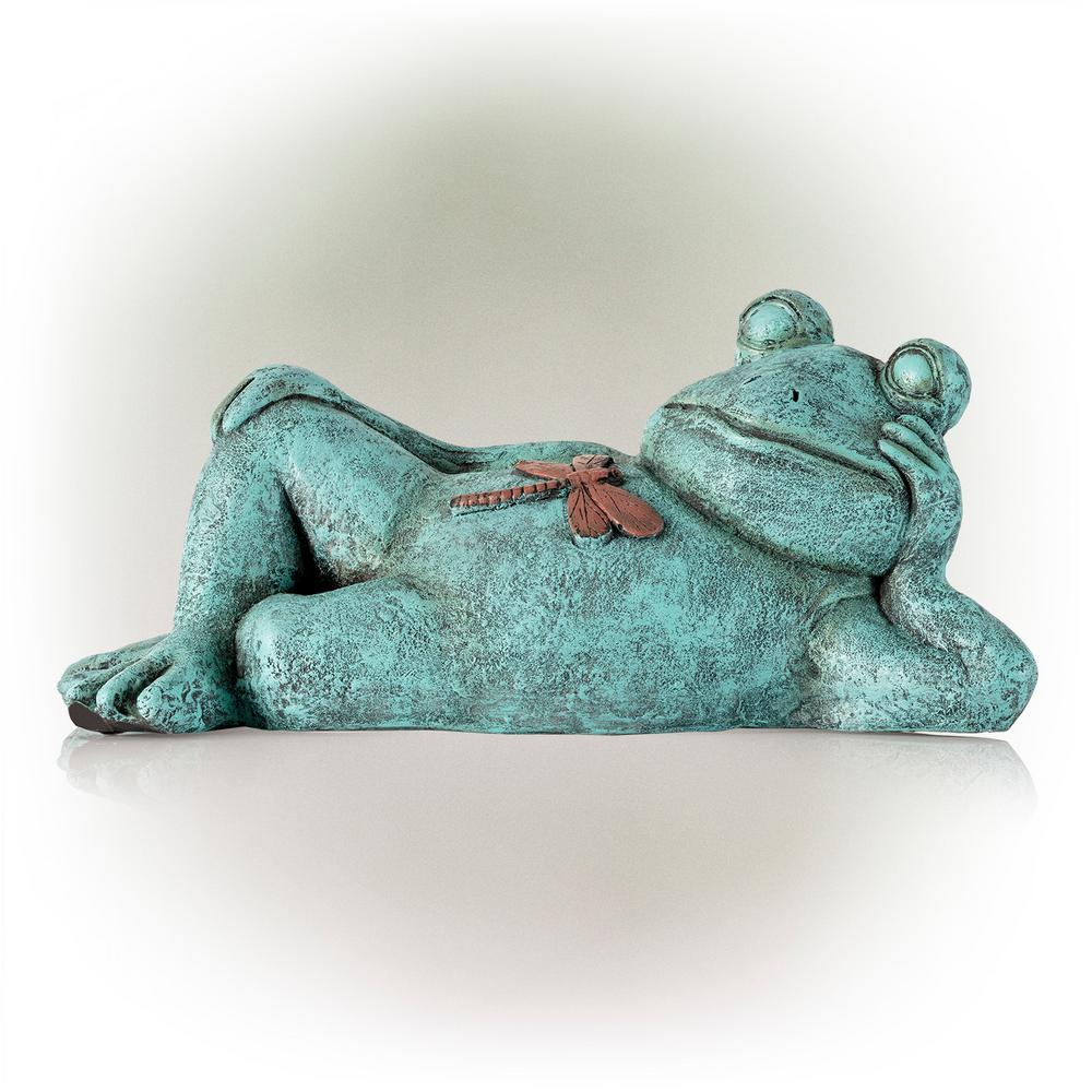 Frog Relaxing Statue