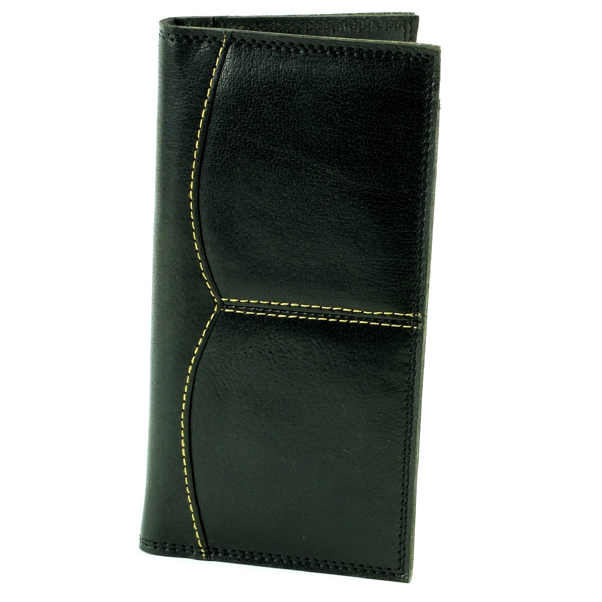 Tall Rodeo Walletwhip Stitch Black
