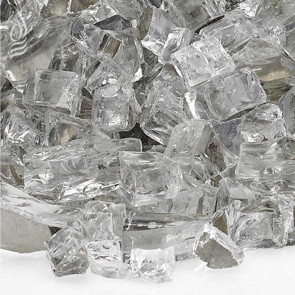 1/2" Starfire Reflective Fire Glass, 10 lb. Bag