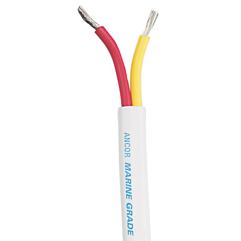 Ancor Safety Duplex Cable - 14/2 AWG - Red/Yellow - Flat - 500'