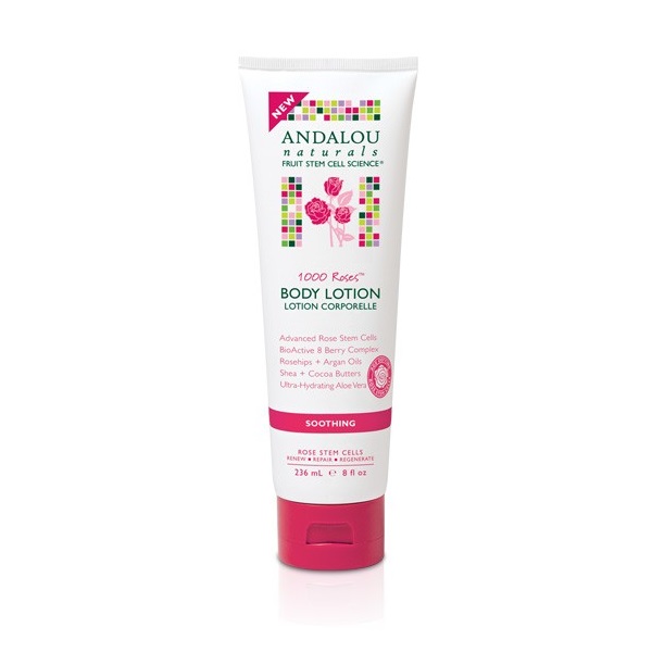 Andalou Naturals Body Lotion, 1000 Roses (8 OZ)