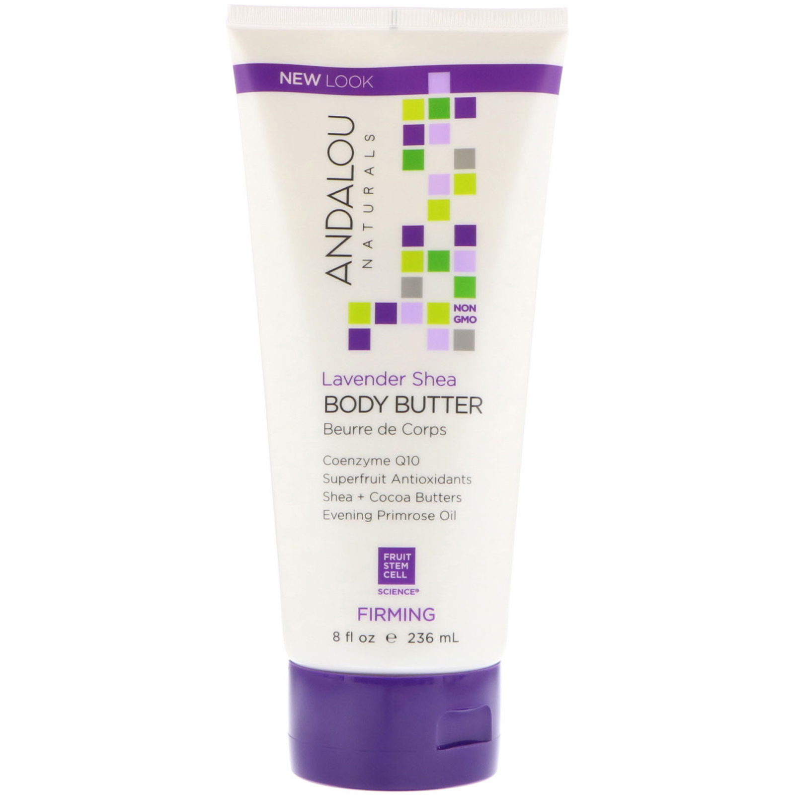 Andalou Naturals Lavender Shea Body Butter (1x8 Oz)