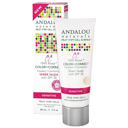 Andalou Naturals 1000 Roses CC Nude SPF 30 (1x2 OZ)