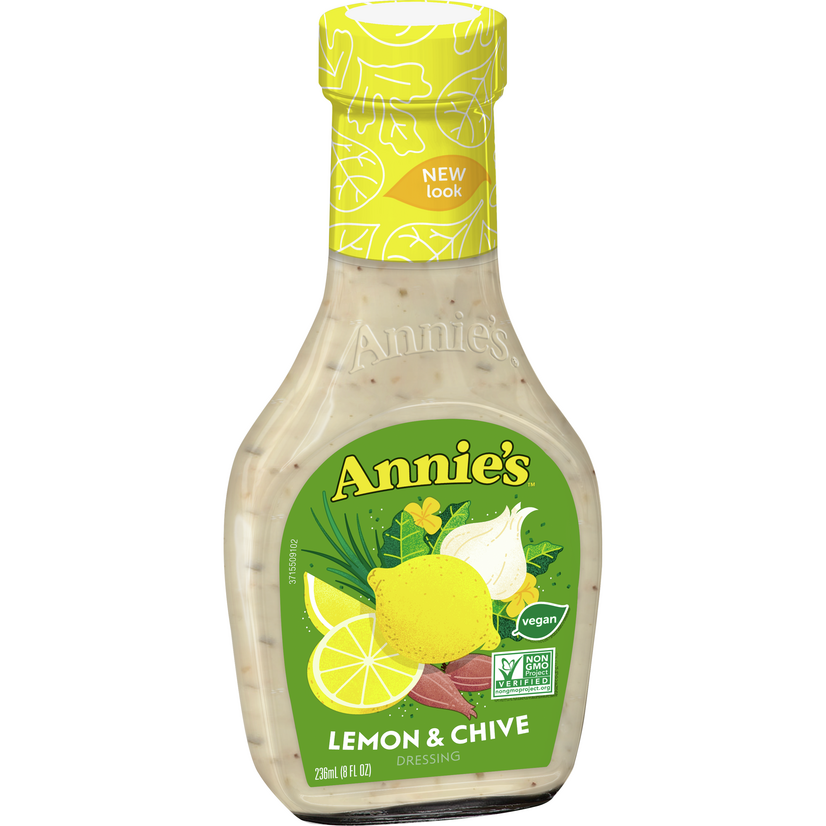 Annie's Naturals Lemon & Chive Dressing Vinegar Free (6x8 Oz)