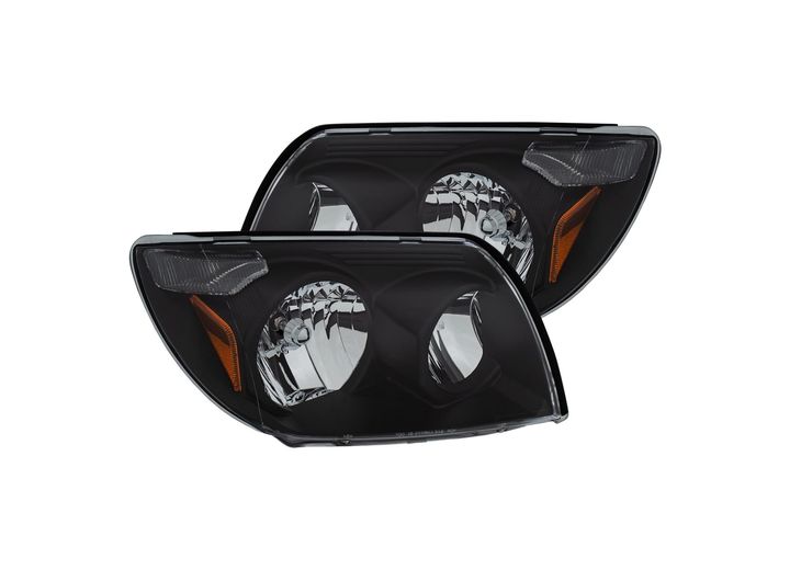 03-05 4 RUNNER CRYSTAL HEADLIGHTS BLACK