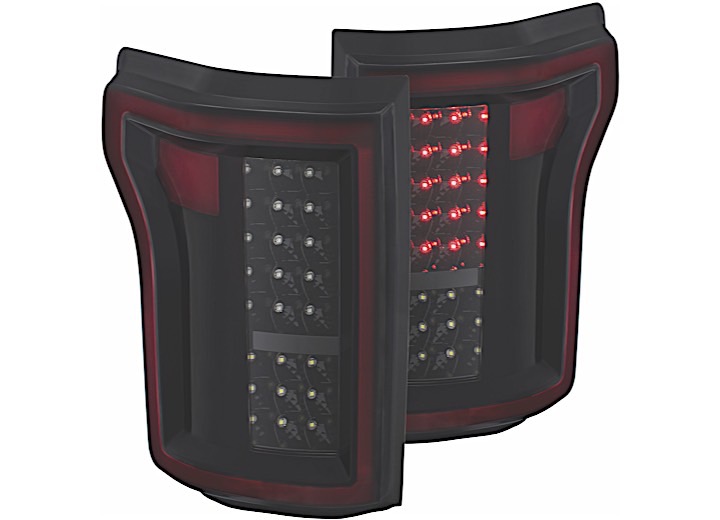 15-17 F150 LED TAILLIGHT BLACK DRIVER/PASSENGER