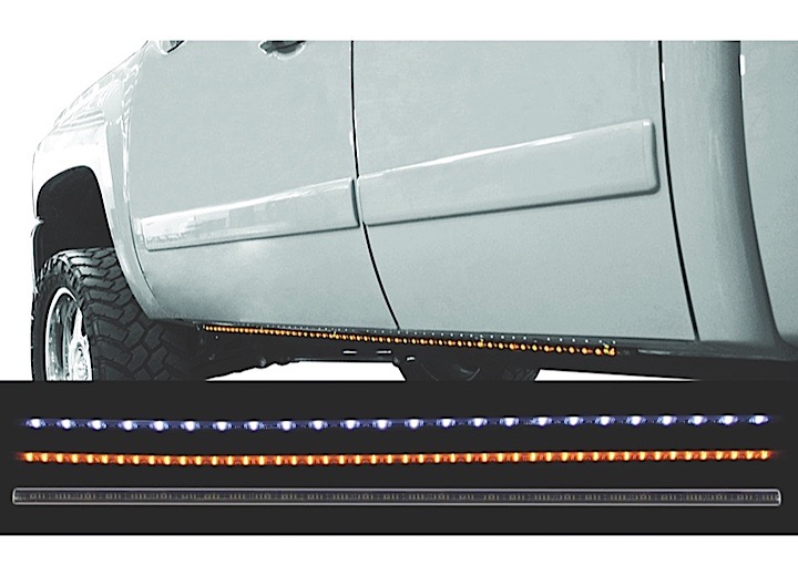 62IN 4 FUNCTION LED RUNNING LIGHTS W/WHITE COURTESY